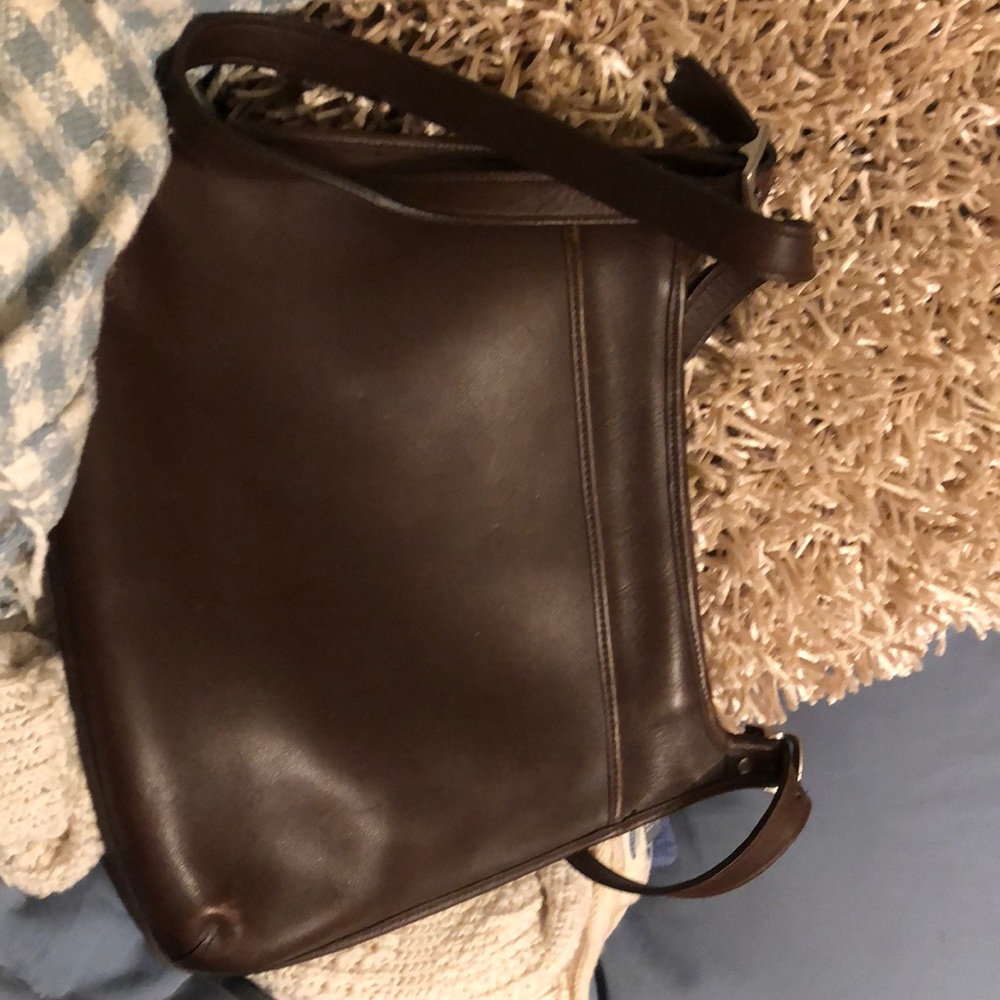 Coach purse, gorgeous brown